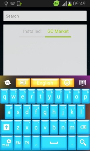 键盘的Android霓虹灯截图6