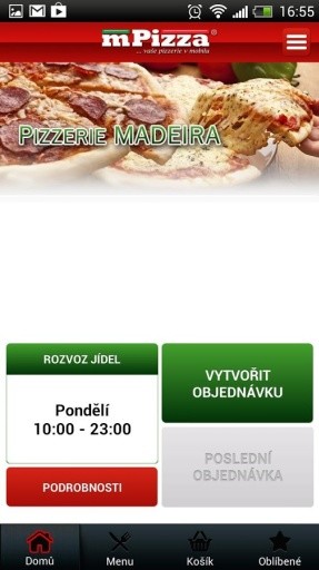 Pizzerie Madeira Jihlava截图5