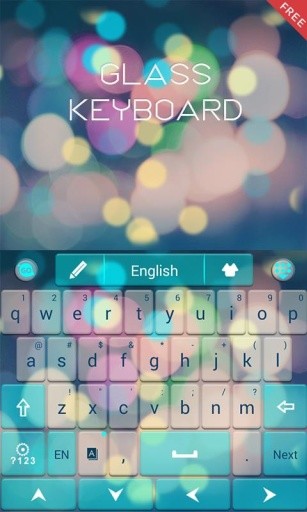 Z Glass GO Keyboard截图2