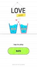 Love Glass : Draw a Line for a happy water glass截图2