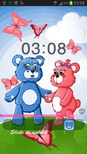 GO Locker Theme teddy bears截图4