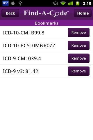 Find-A-Code ICD10/ICD9 +GEMs截图2