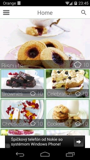 100 cakes & bakes recipes截图1