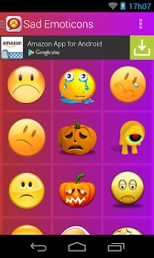 Sad Emoticons截图3