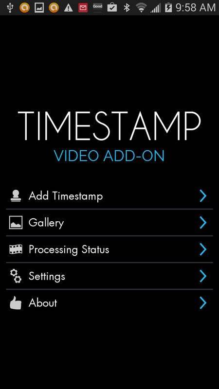 Video Timestamp Add-on Trial截图1