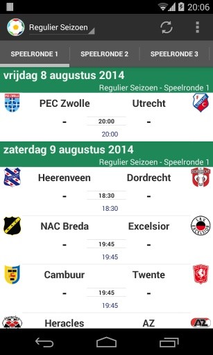 Eredivisie Live截图1