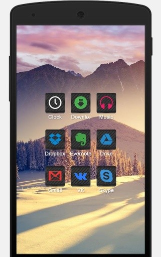 Black Metalic - Solo Theme截图2