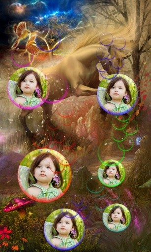 Bubble Photo LiveWallpaper截图3