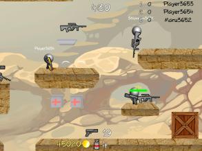 Stickman Multiplayer Shooter截图1