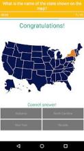 US Map Quiz - 50 States Quiz截图3