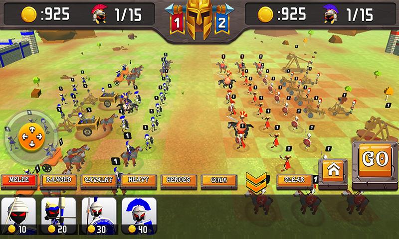 Greek Warriors : Castle Defence截图2