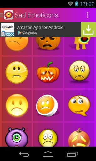 Sad Emoticons截图2