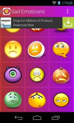 Sad Emoticons截图5