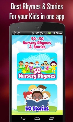 50 Nursery Rhymes &amp; 50 Stories截图2