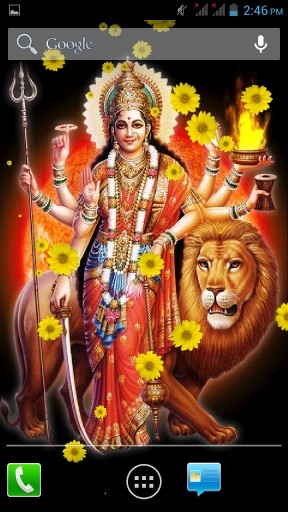 Durga Mata Live Wallpaper截图2