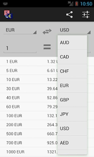 新货币转换器截图4