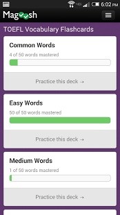 TOEFL英语词汇卡截图5