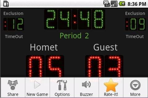 Scoreboard Handball ++截图8