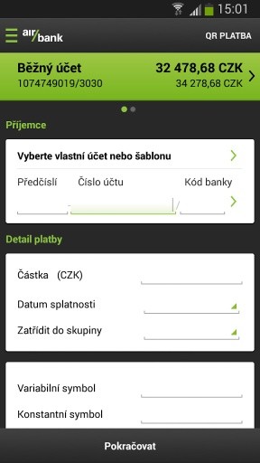 Mobiln&iacute; bankovnictv&iacute;截图5