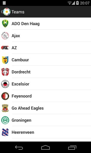 Eredivisie Live截图4