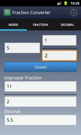 Fraction Converter截图6