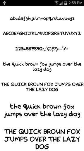 Fonts for FlipFont #18截图8