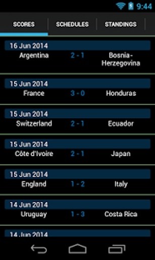 Football Scores &amp; Schedu...截图1