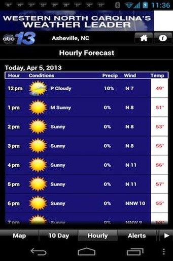 WLOS WX截图11