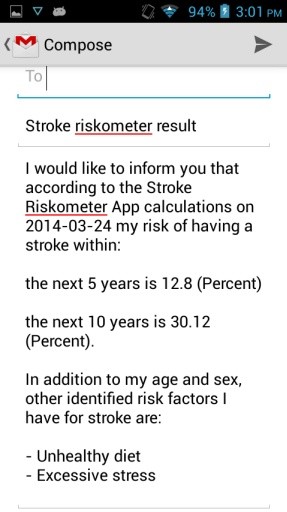 Stroke Riskometer截图4