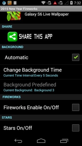 ❤ Fireworks Live Wallpaper ❤截图10