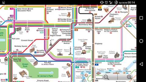 伦敦交通地图截图5