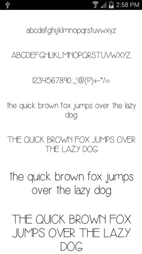 Fonts for FlipFont #18截图7