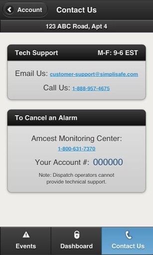 SimpliSafe家庭安全应用程序截图3