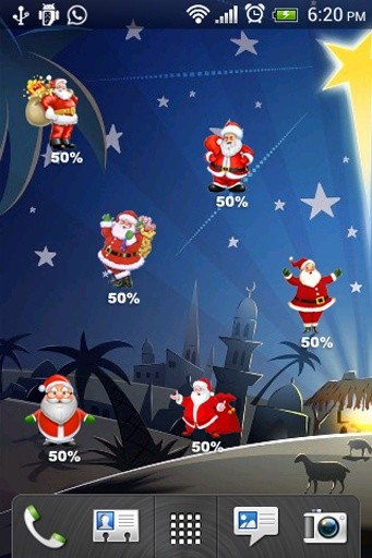 Christmas Battery Widget截图4