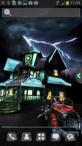 UR 3D Haunted House Live Theme截图2