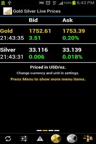 Gold Silver Real Time Prices截图4