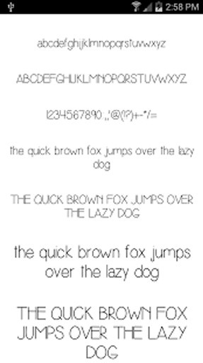 Fonts for FlipFont #18截图4