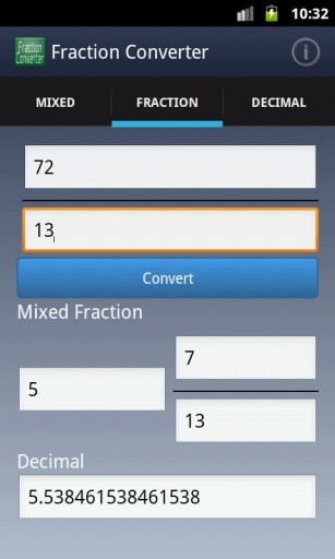 Fraction Converter截图10