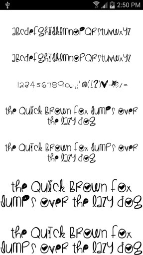 Fonts for FlipFont #17截图5