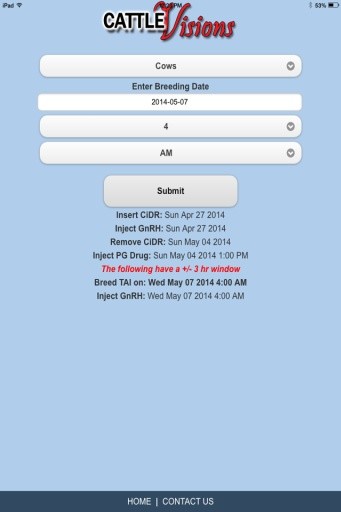 怀孕计算器 Cattle Visions截图2