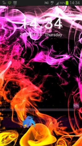 GO Locker Theme Smoke Color截图2