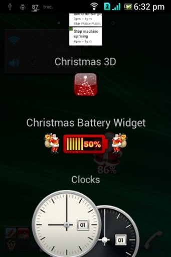 Christmas Battery Widget截图6