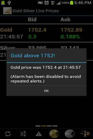 Gold Silver Real Time Prices截图2