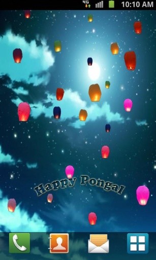 Pongal Night Live Wallpaper截图5