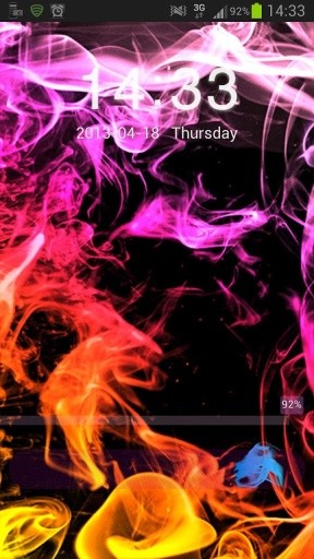 GO Locker Theme Smoke Color截图4