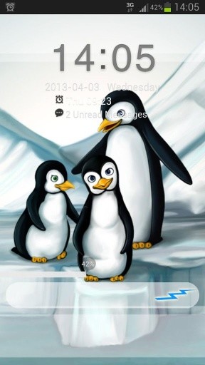 GO Locker Theme penguins截图3