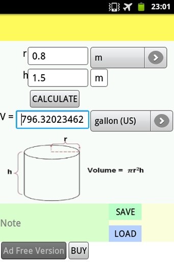 Tube Volume Calculator截图4