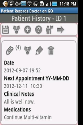 Patient Records Doctor ON GO-T截图2