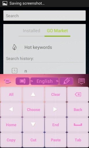 Keyboard Pink Theme Smart截图9