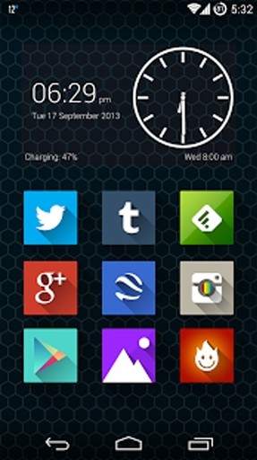 Long Shadow Icon Pack NoMask截图4